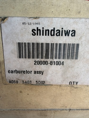Carburatore shindaiwa t25 - shindaiwa,