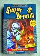 DARREN SHAN CINQUE PROVE MORTALI SUPER BRIVIDI 38 ADESIVI 1A EDIZ 2006