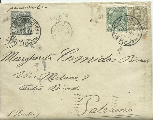 Lettera posta pneumatica con