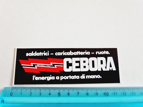 Adesivo cebora saldatrici - adesivo,