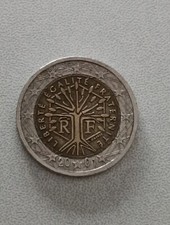 moneta di 2 euro francese 2001