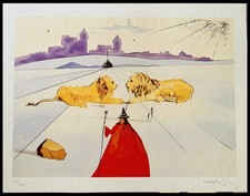 Salvador Dali  Litografia COA