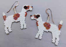 Jack russell hand - russell, beaded