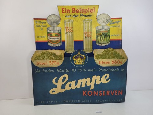 Insegna espositore lampada