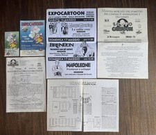 ExpoCartoon Roma 1998 - Programma Mappa Espositori Bonelli Flyer Biglietto
