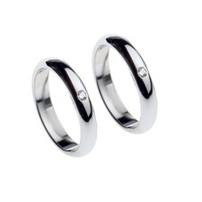 COPPIA DI ANELLI FEDINE FEDI