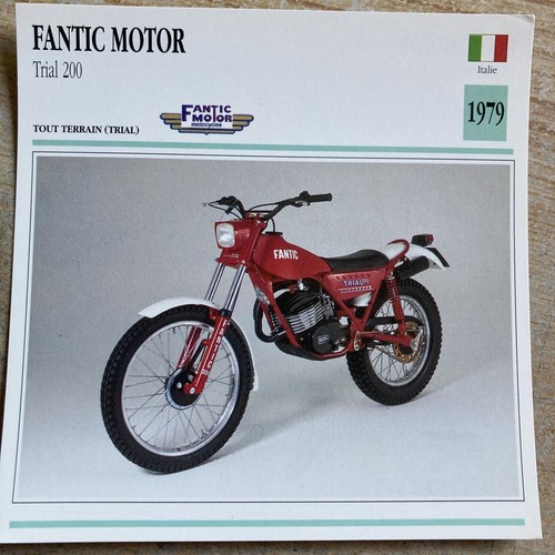 Fantic motor trial 200 - trial, 1979