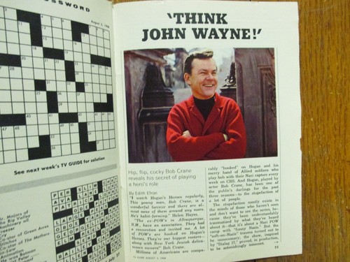 Aug 1968 guide - 3-1968, tv