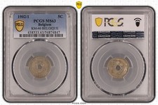 MONETA BELGIO 5 CENTESIMI UNC