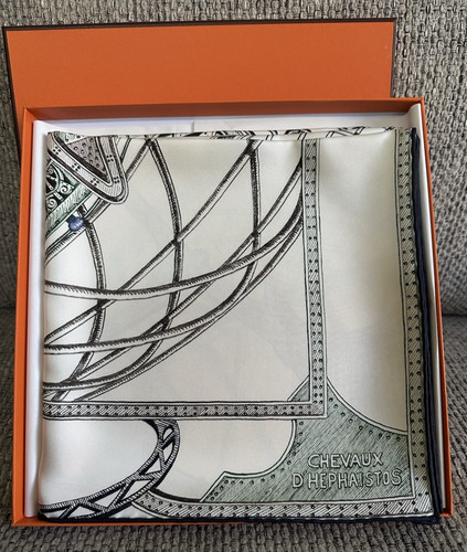 New hermes crème vert marron - new, crème/vert/marron