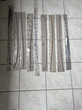 NUOVO NOS Mercedes W109 guida di fissaggio barra decorativa Rail Trim Strip Molding OEM