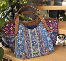 Borsa da donna a spalla, Desigual, multicolore, nuova mai usata