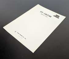 Yaesu FT-107M 100W Modulo PA Elenco Ricambi Manuale ORIGINALE + Extra