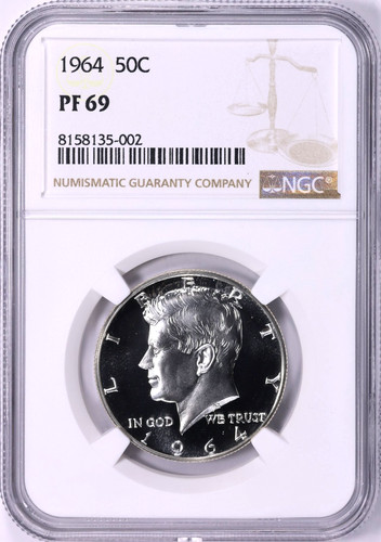1964 mezzo dollaro kennedy - 1964,