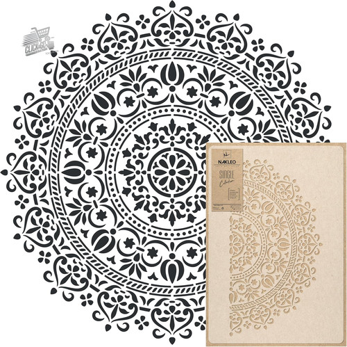 Stencil mandala 59cm - mandala,
