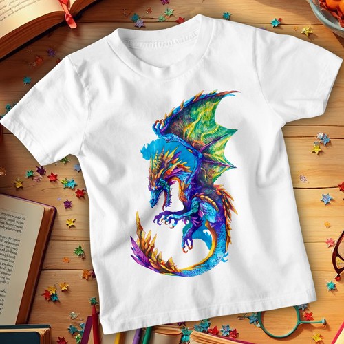 Shirt dragon ragazzo ragazza - t-shirt,
