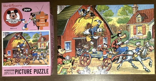 Puzzle walt disney topolino - walt, disney's