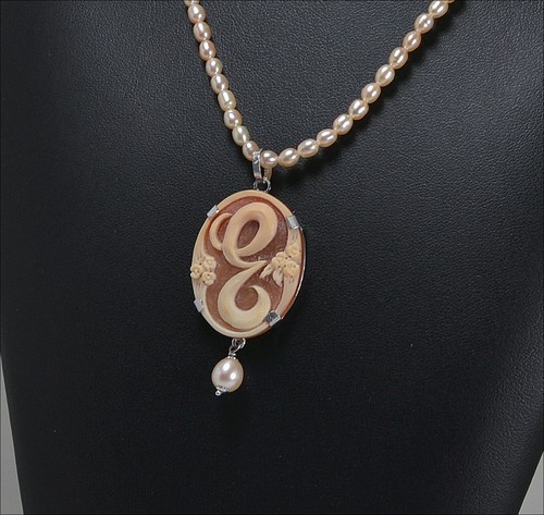Collana perle biwa rosa - biwa,