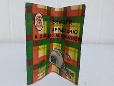 Libretto macchina da cucire