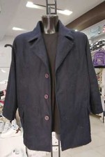 CAPPOTTO HAMMER FOX Uomo Man Blu in vera pelle  tg XL MON 1204 LZ