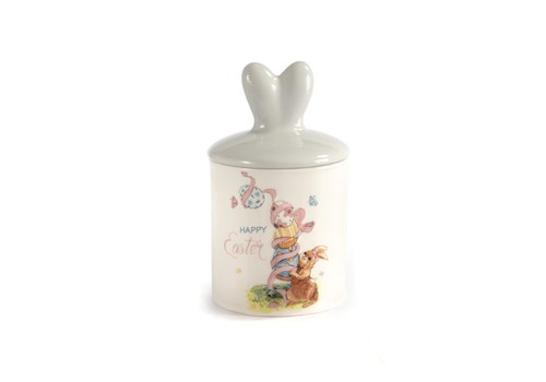Biscottiera con coniglio - coniglio, e