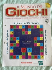 Fascicolo Il Mondo Dei Giochi 2/Pictionary/2000/Hasbro/Fabbri Editore