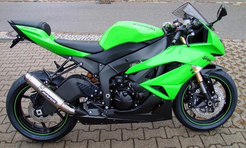 Scarico slip kawasaki 6r - scarico, zx-6r