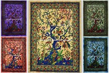 Mandala Blu Albero Della Vita