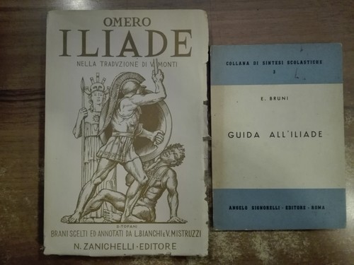 Omero iliade zanichelli - omero,