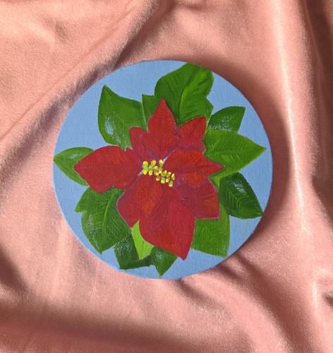 Dipinto originale con fiori