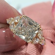 Anello lusso radiante diamante - lusso,