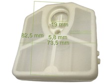 Filtro aria per motosega Hecht