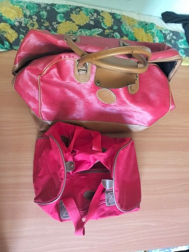 Borse viaggio vintage rosse - da,
