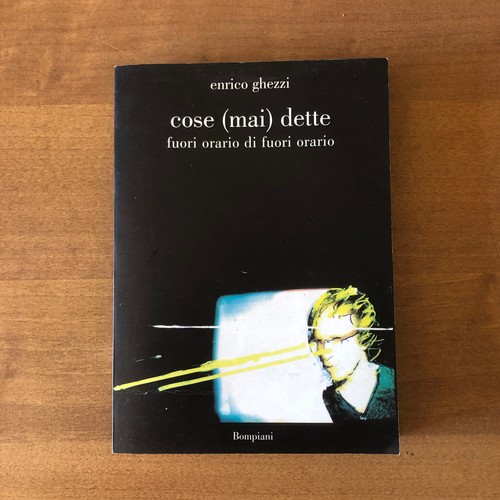 Enrico ghezzi cose - -,