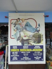 SABATO DOMENICA E VENERDI' MANIFESTO ORIGINALE