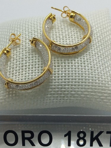 Orecchini oro giallo 750 - , 18