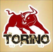 Adesivo toro torino granata