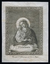santino stampa popolare 1800