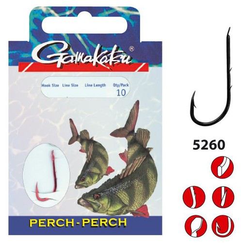 Gamakatsu booklet perch 5260r - gamakatsu,