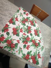 Tovaglia in cotone ovale  Copritavolo stella di natale