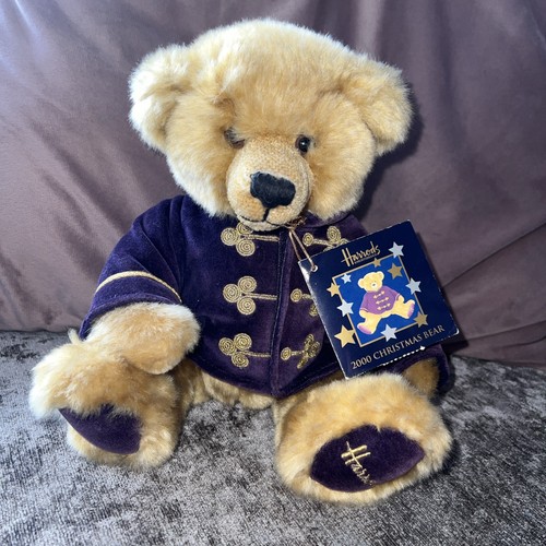 Harrods orso natale 2000 - harrods, 8"