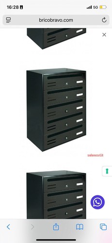 Cassetta postale cubo - cassetta,