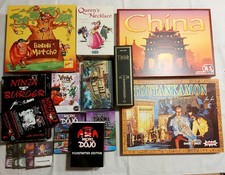 LOTTO BOARDGAME (9 GIOCHI DA TAVOLO +EXP) TOUTANKAMON CHINA INBETWEEN MICRO-DOJO