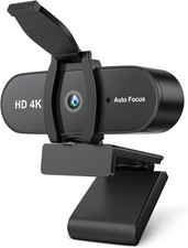 4K Webcam PC Con Microfono