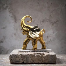 Elefante vintage ceramica - vintage, in