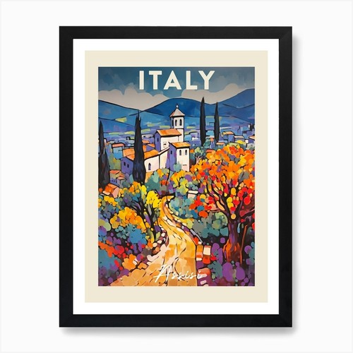 Quadro assisi italia - assisi, 3