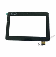 TOUCH SCREEN ORIGINALE+COLLA CLEMENTONI CLEMPAD 5.0 IL MIO PRIMO 13328 7" NERO