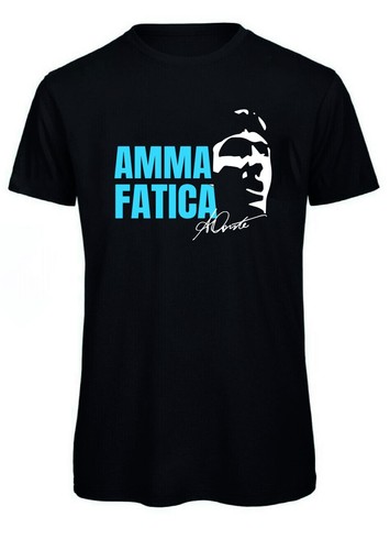 Tshirt napoli amma faticà - napoli,