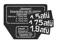 Zundapp Zündapp KS600 KS500 K500 set di stencil