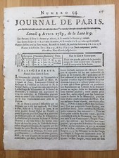 Laon nel 1789 - 1789, coutances